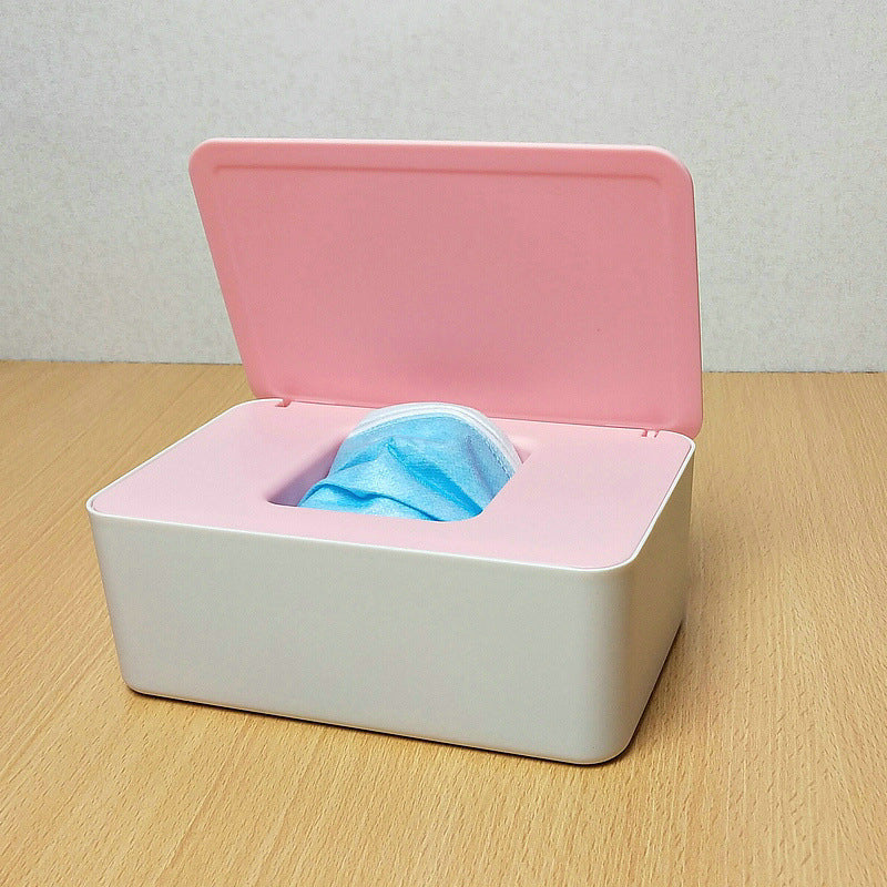 Wet Wipe Dispenser Box with Lid