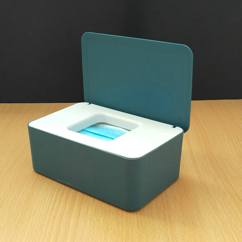 Wet Wipe Dispenser Box with Lid