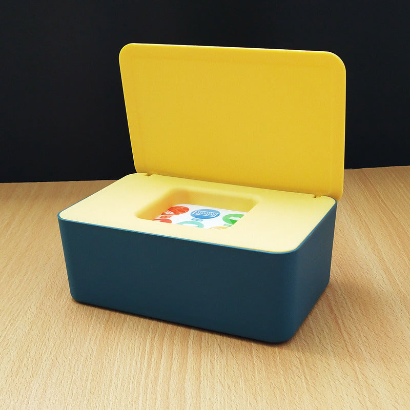 Wet Wipe Dispenser Box with Lid