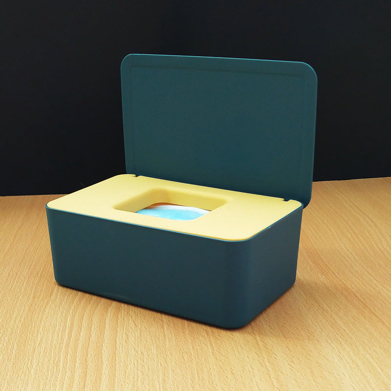 Wet Wipe Dispenser Box with Lid