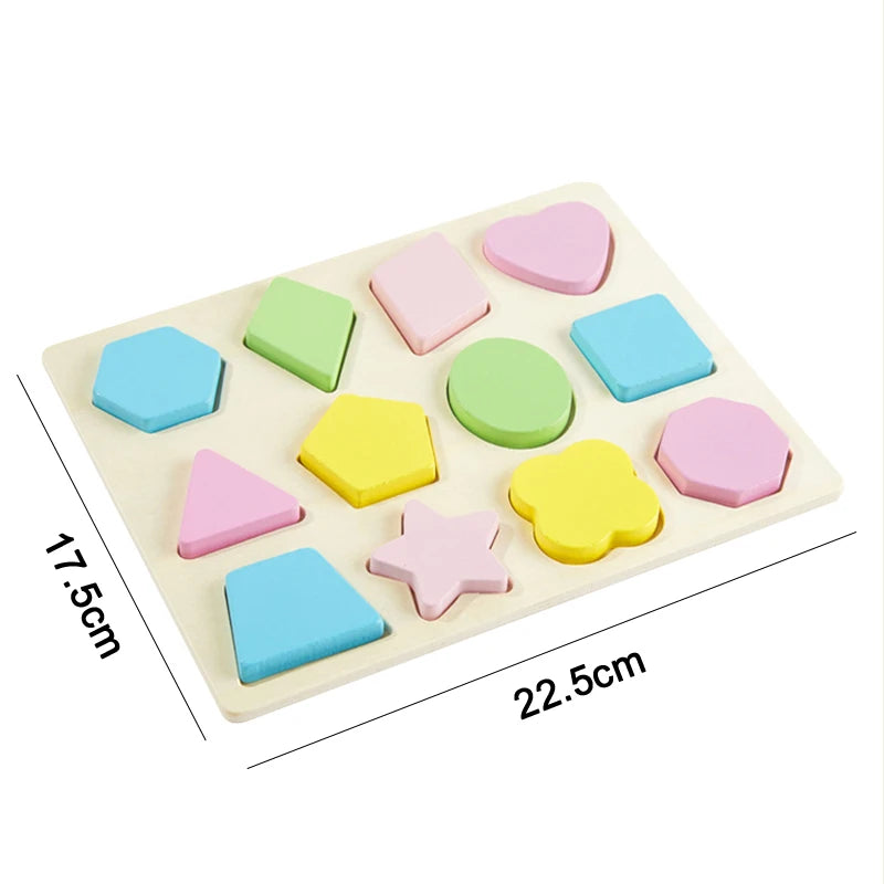 Kids 3D Wooden Puzzle Toy