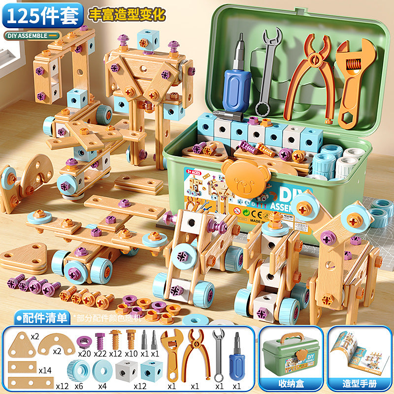 Kids Screw & Drill Assembly Toy Set