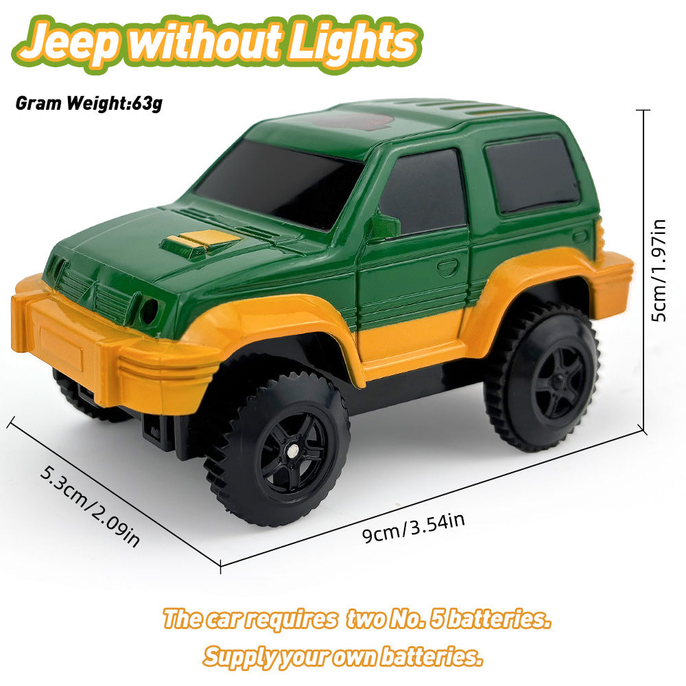 Magnetic Track Car Toy