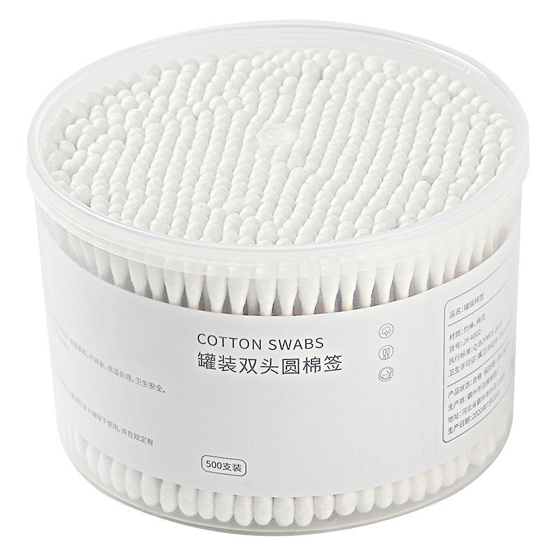 Double-Ended Cotton Swabs with Storage Box