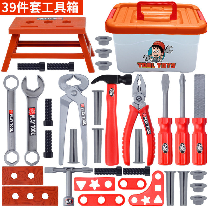 Kids Tool & Workbench Play Set
