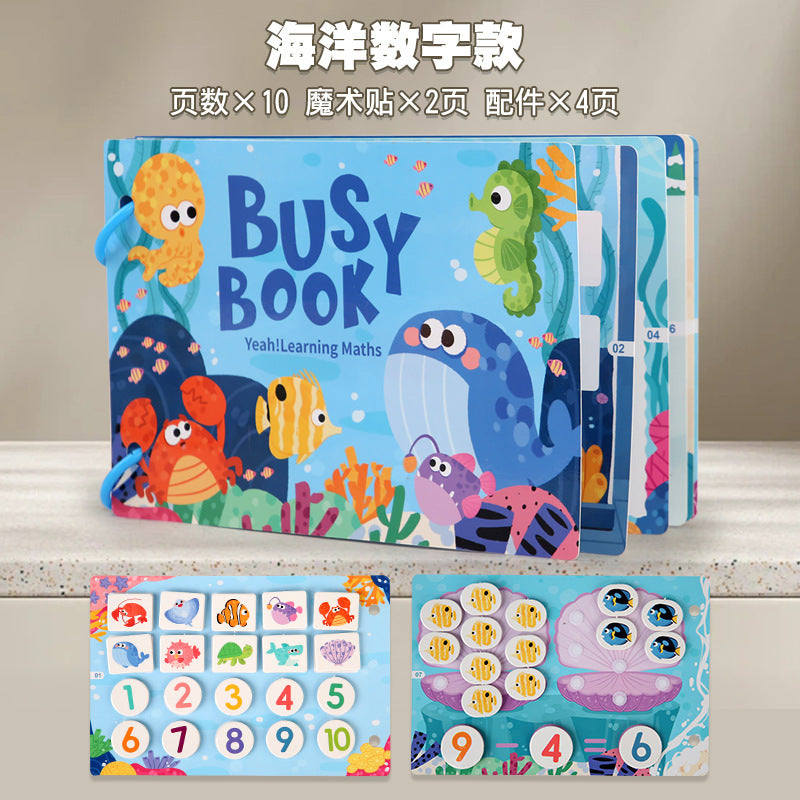 Kids Reusable Sticker Activity Book