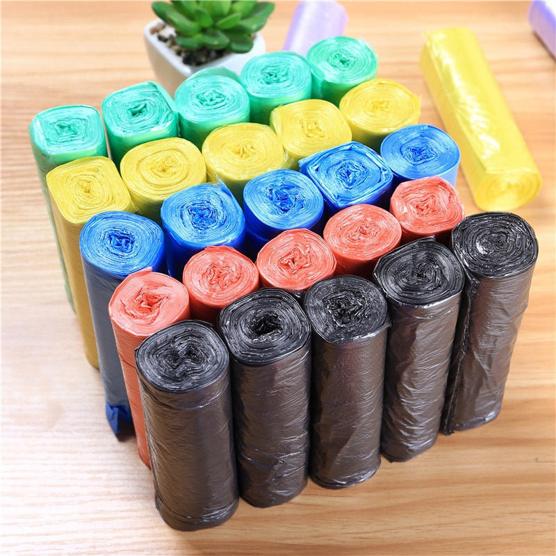 Colorful Disposable Trash Bags