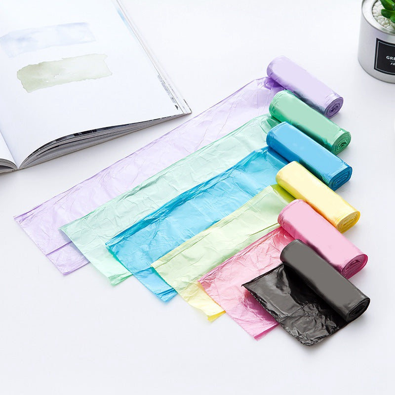 Colorful Disposable Trash Bags