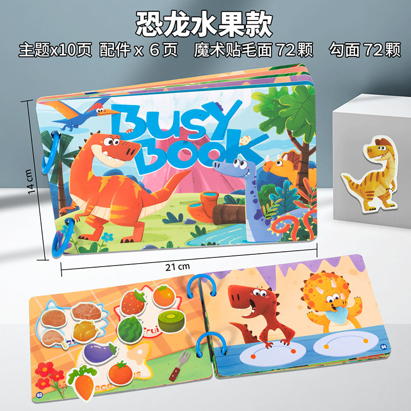 Kids Reusable Sticker Activity Book