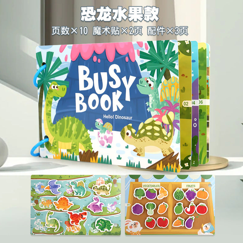 Kids Reusable Sticker Activity Book