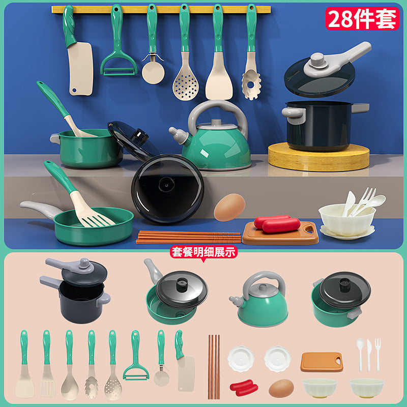 Kids Pretend Play Kitchen Set
