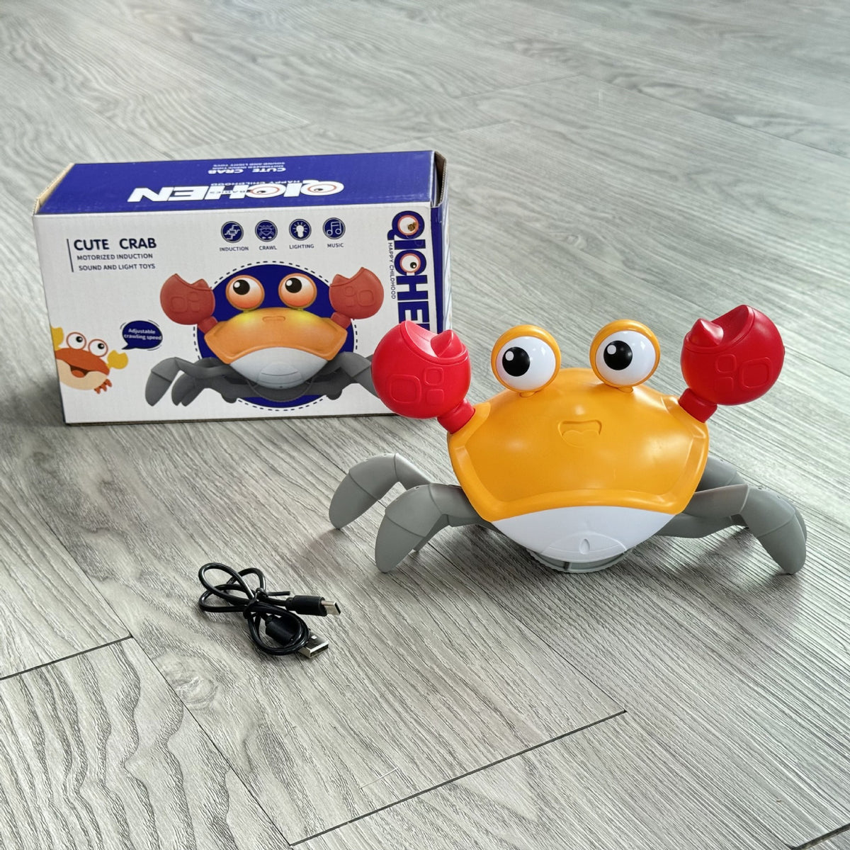 Light-Up Induction Crawling Toy