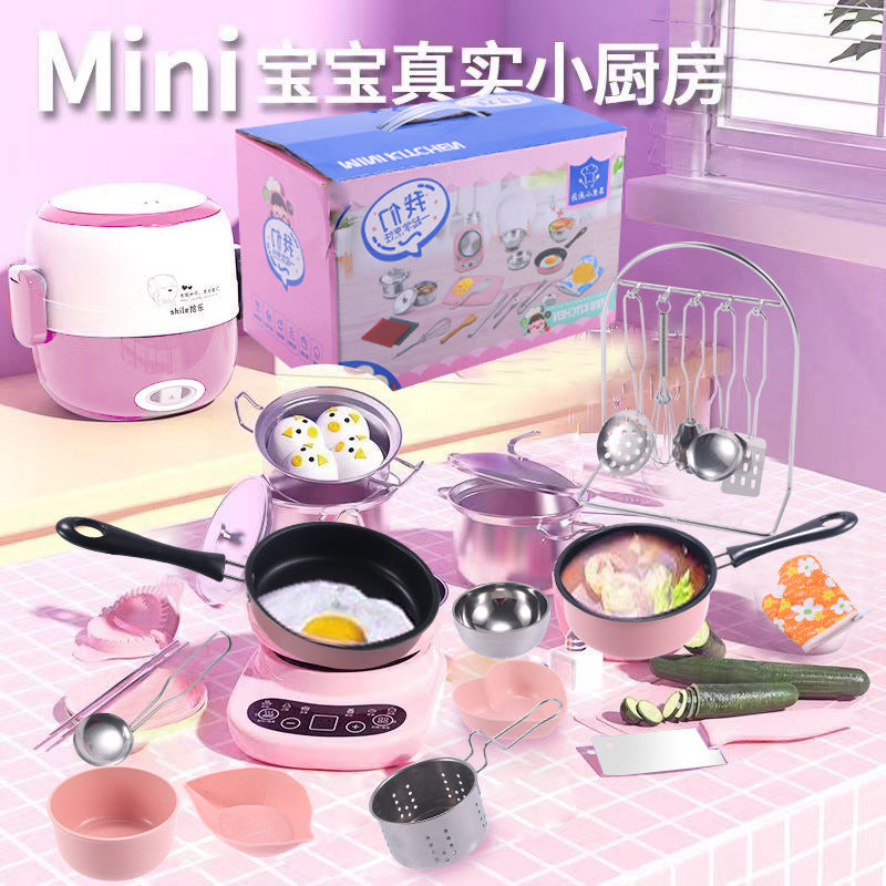 Kids Play Kitchen Set