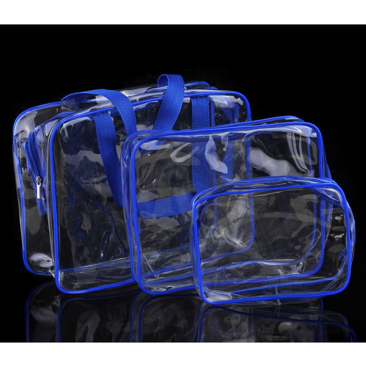 Clear Waterproof PVC Cosmetic & Travel Bag