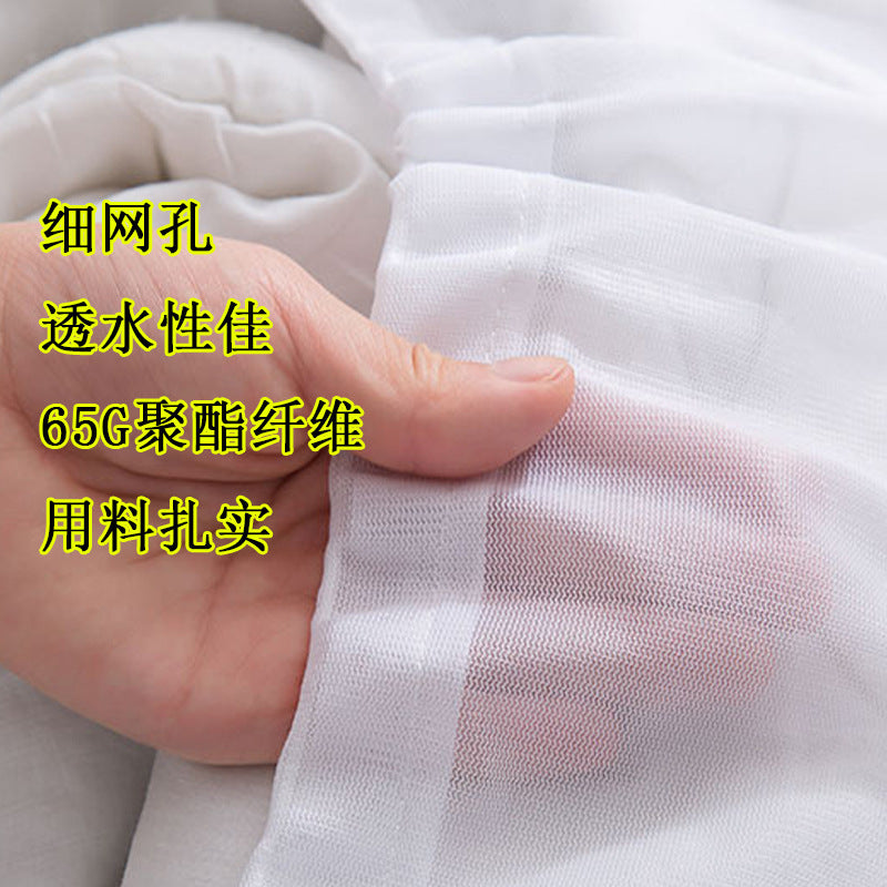 Extra-Large Drawstring Mesh Laundry Wash Bag