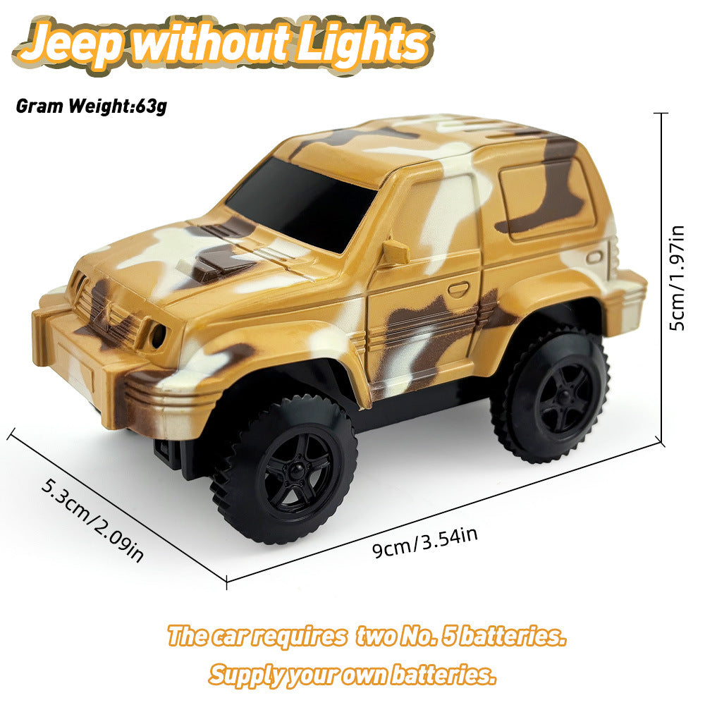 Magnetic Track Car Toy