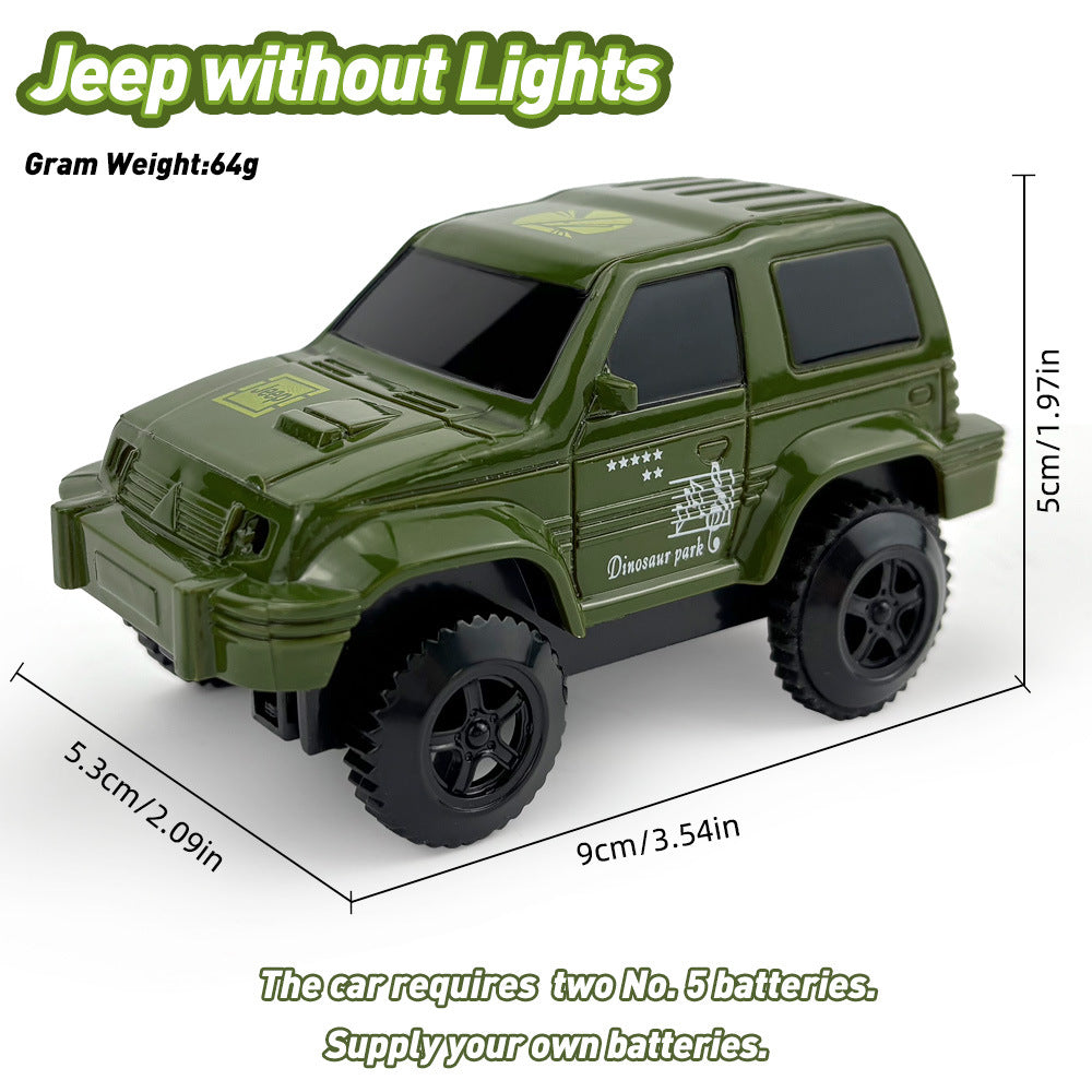 Magnetic Track Car Toy