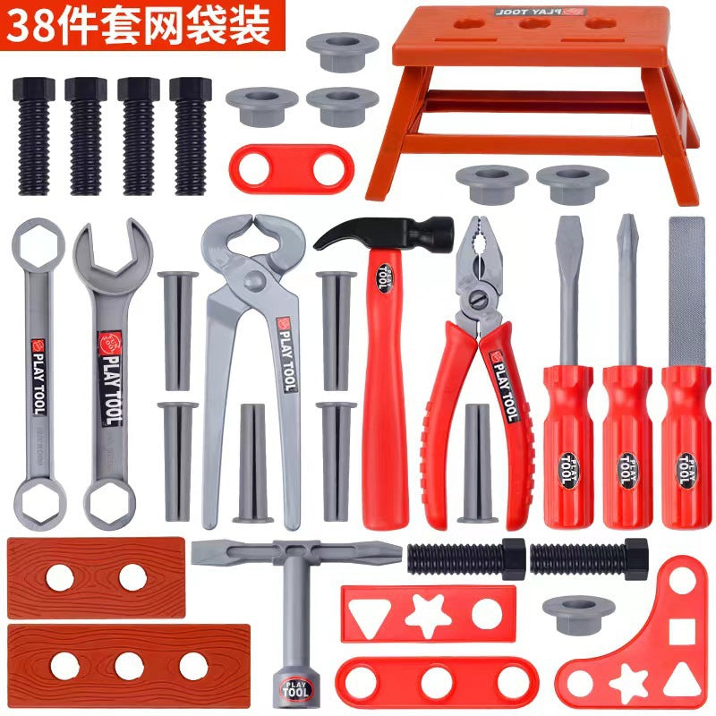 Kids Tool & Workbench Play Set