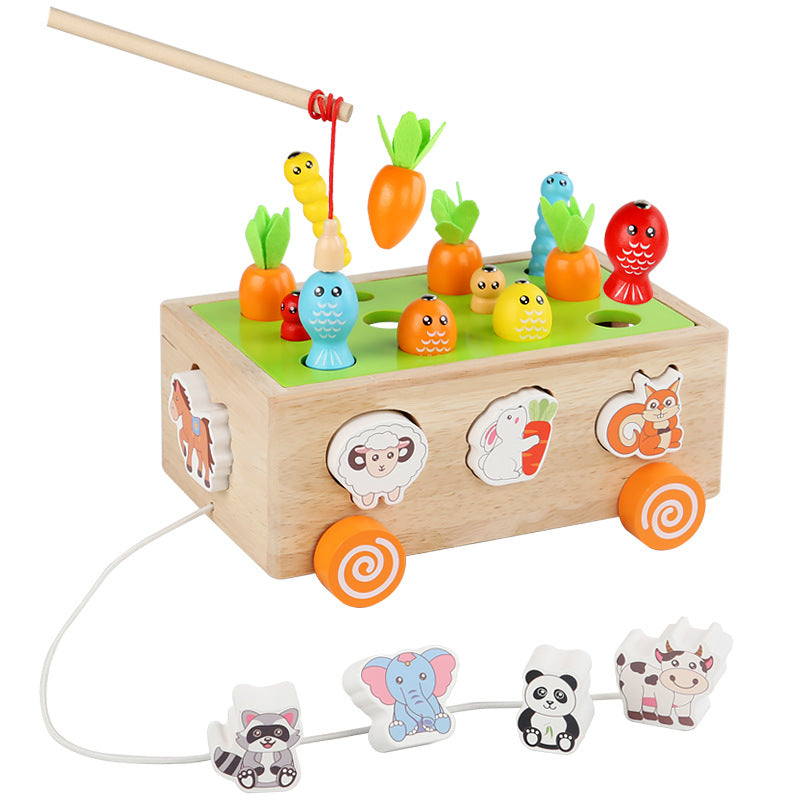 Kids Wooden Activity Toy Set