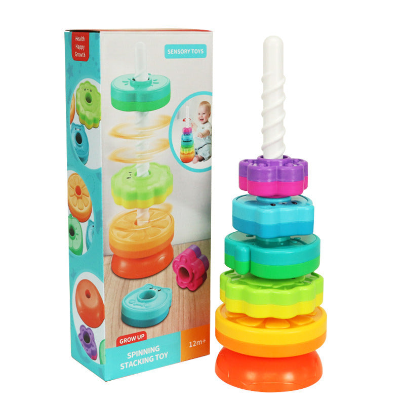 Rainbow Ring Stacking Toy