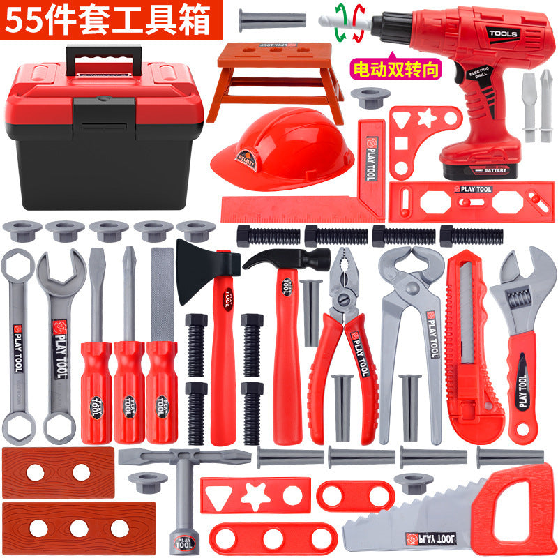 Kids Tool & Workbench Play Set