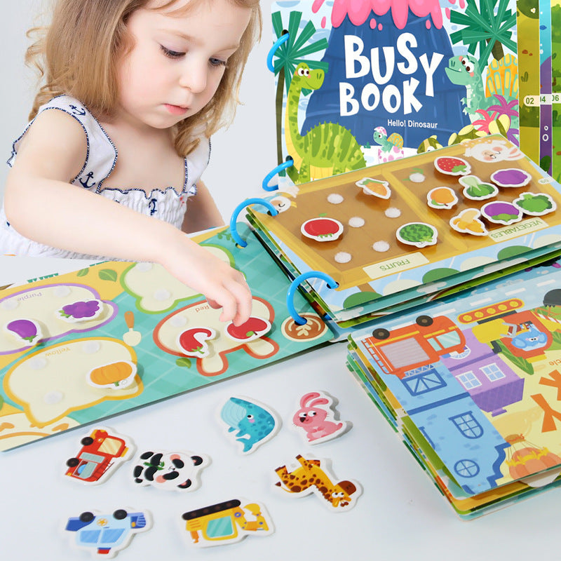 Kids Reusable Sticker Activity Book