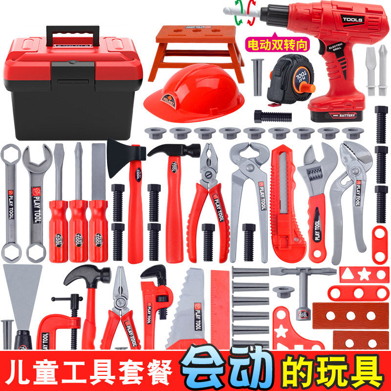 Kids Tool & Workbench Play Set