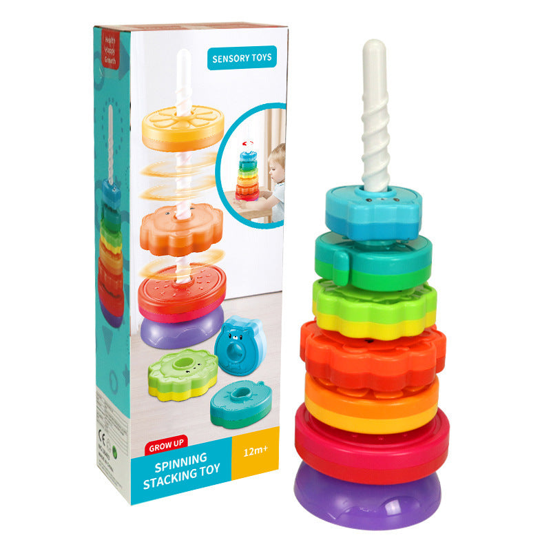 Rainbow Ring Stacking Toy