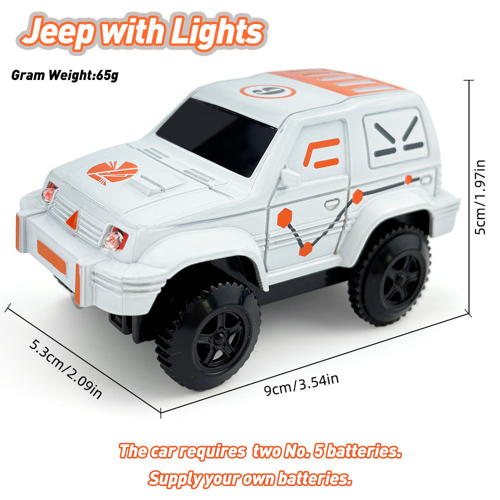 Magnetic Track Car Toy
