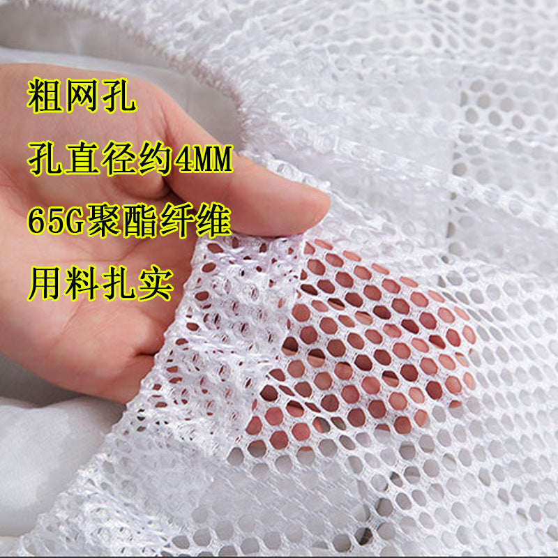 Extra-Large Drawstring Mesh Laundry Wash Bag