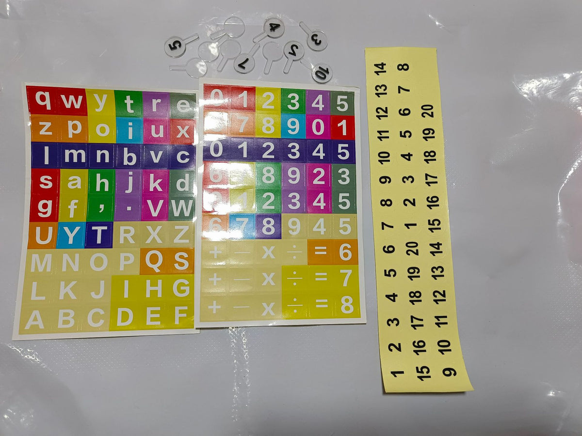 Plastic Square Counting Sticks