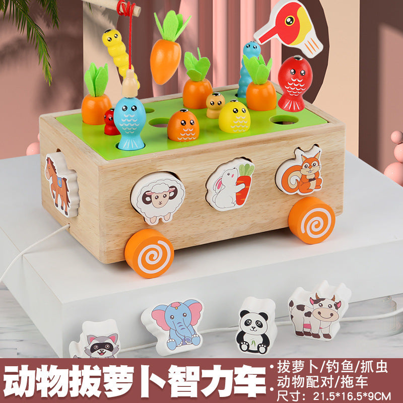 Kids Wooden Activity Toy Set