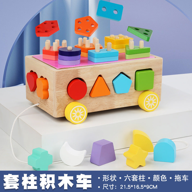 Kids Wooden Activity Toy Set