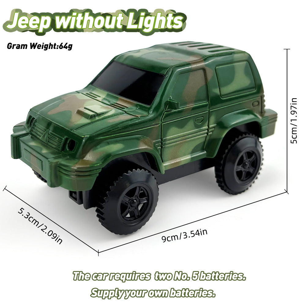 Magnetic Track Car Toy