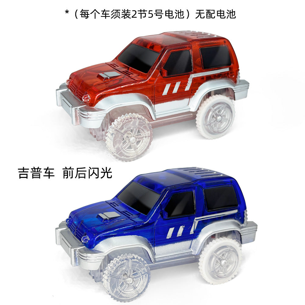 Magnetic Track Car Toy