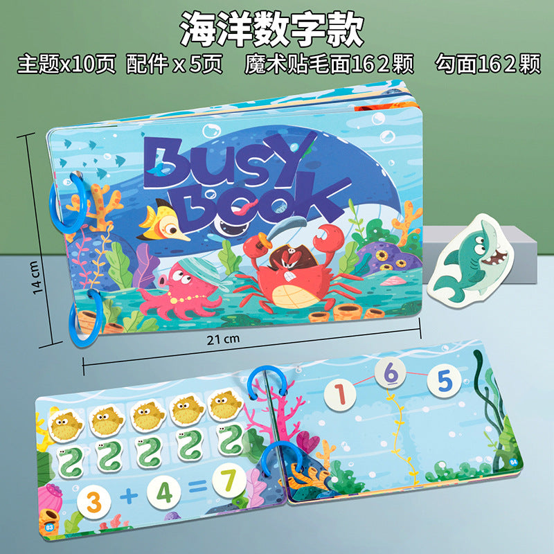 Kids Reusable Sticker Activity Book