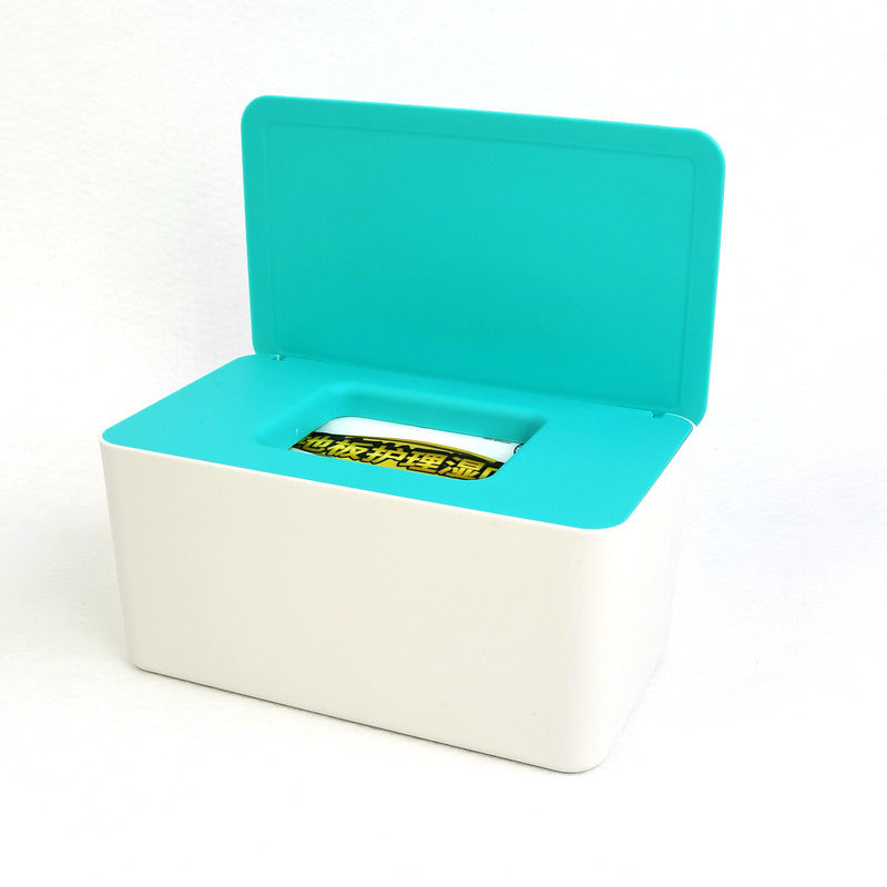 Wet Wipe Dispenser Box with Lid