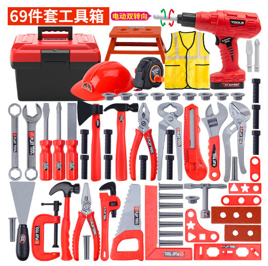 Kids Tool & Workbench Play Set