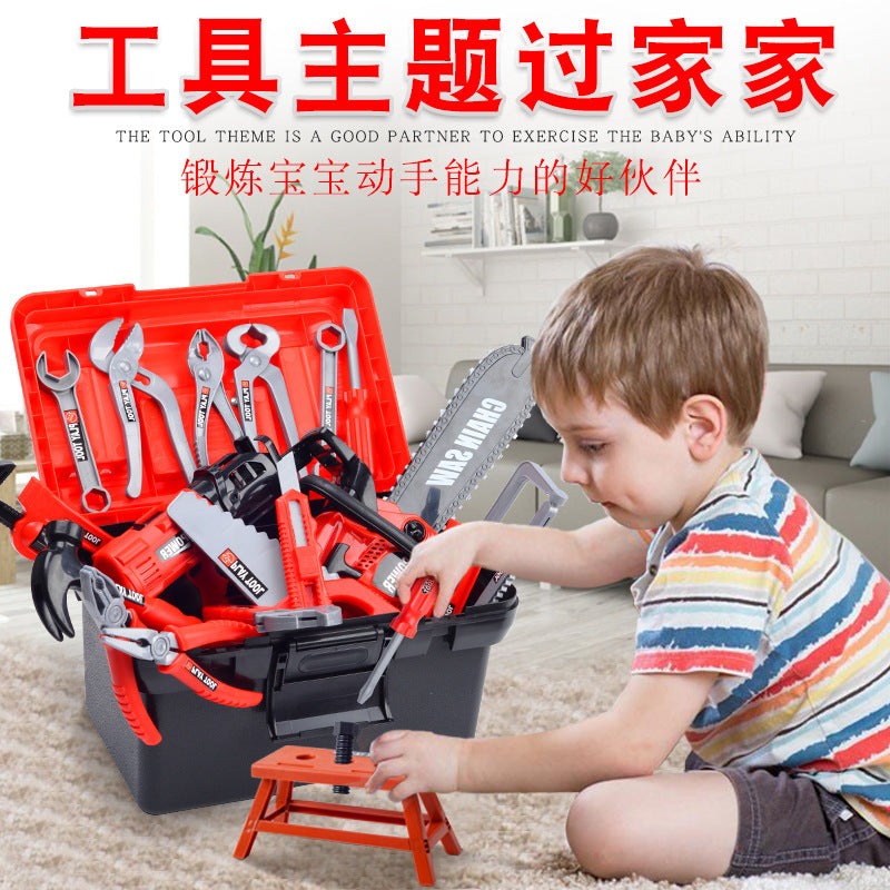 Kids Tool & Workbench Play Set