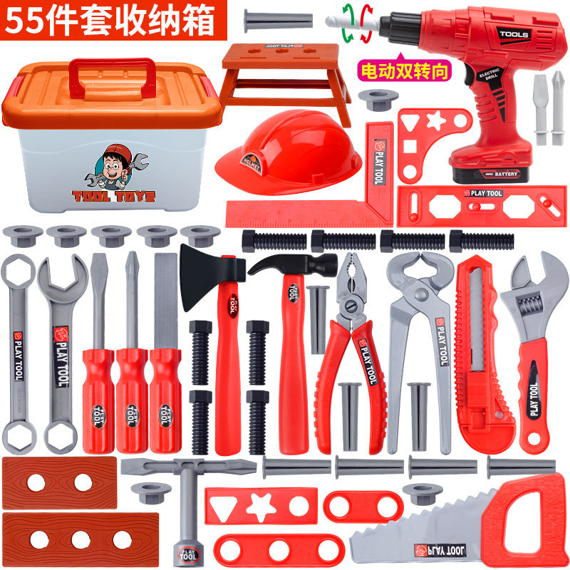 Kids Tool & Workbench Play Set
