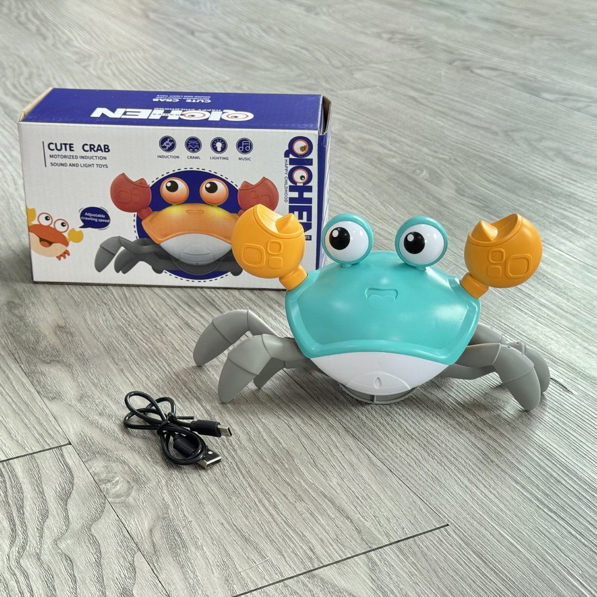 Light-Up Induction Crawling Toy