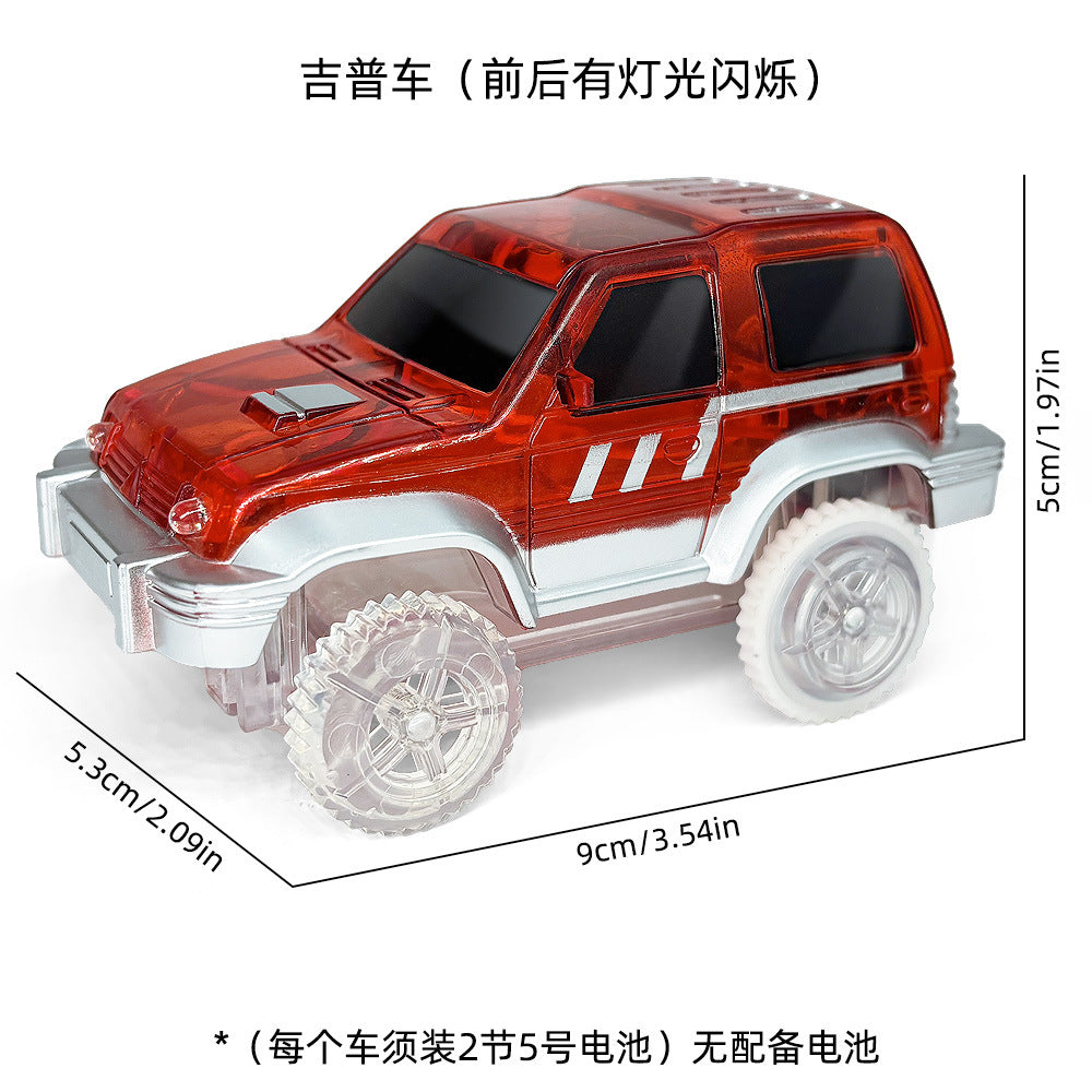 Magnetic Track Car Toy