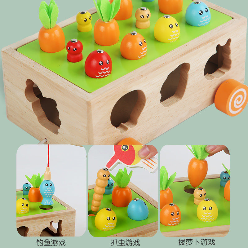 Kids Wooden Activity Toy Set