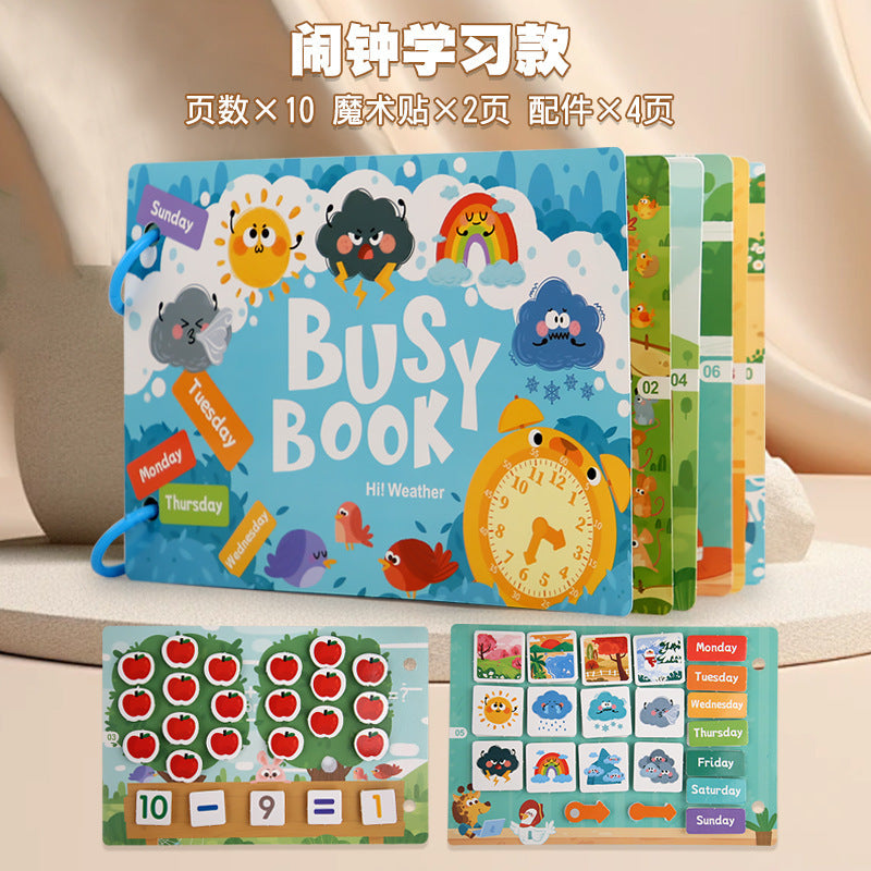 Kids Reusable Sticker Activity Book