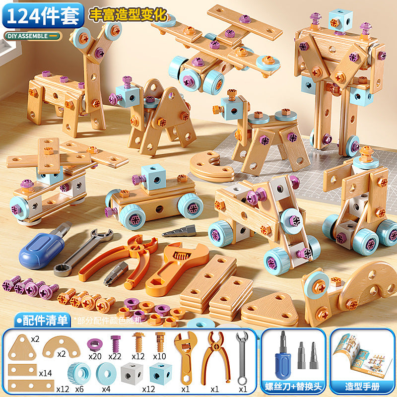 Kids Screw & Drill Assembly Toy Set