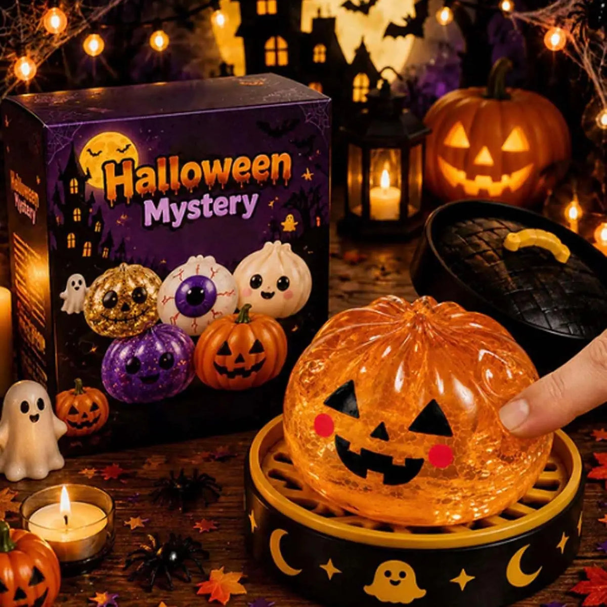 Halloween Dumpling Squishy Toy