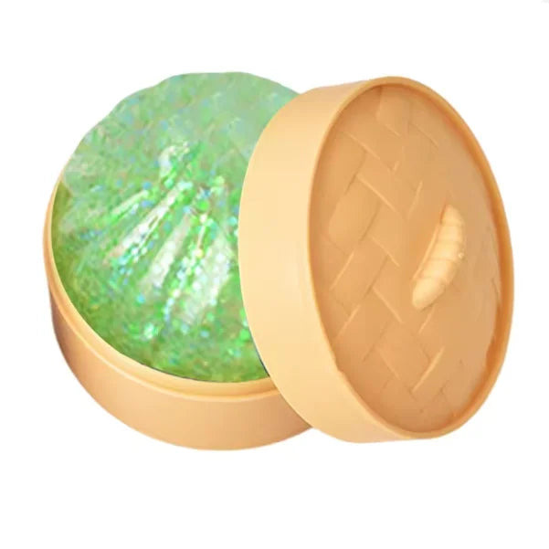 Silicone Dumpling Squishy with Steamer Box
