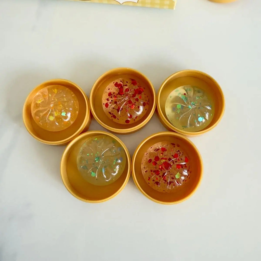 Mini Dumpling & Steamed Bun Squishy Set