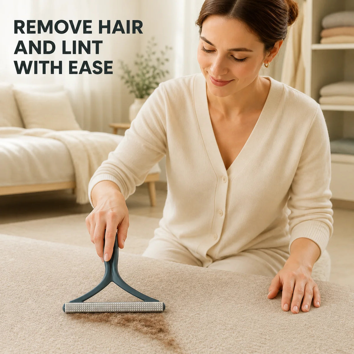 Double-Sided Pet Hair & Lint Remover