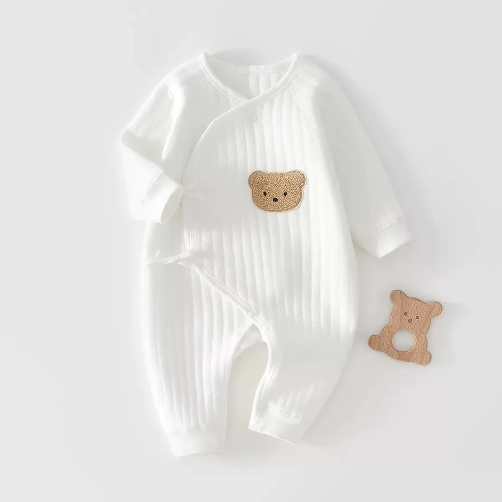 Baby Long-Sleeve Cotton Romper